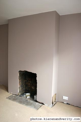 chimney after 1st coat 1