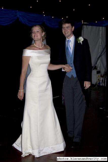 waiting for first dance