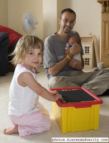 Amy and KP with Eden