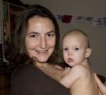 Auntie V with Eden
