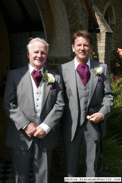 Eddie with best man