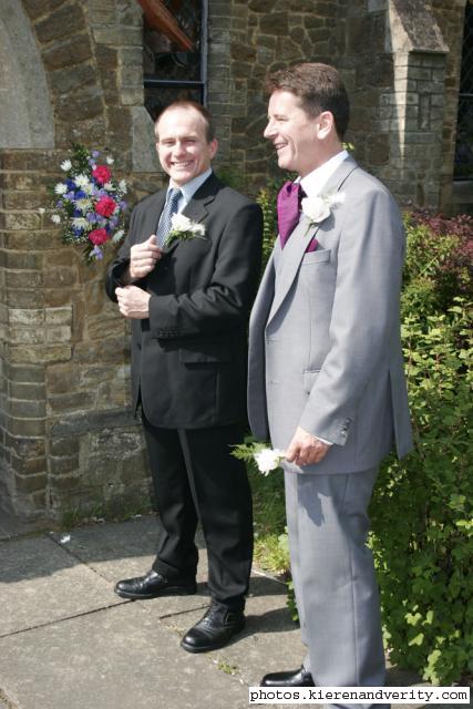 best man and usher