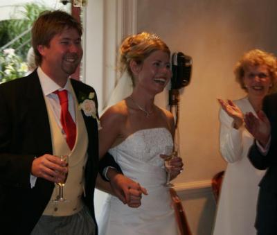 Bride and Groom's entrance