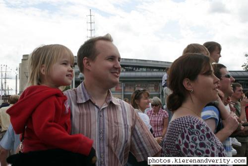 Holly, Giles and Heather