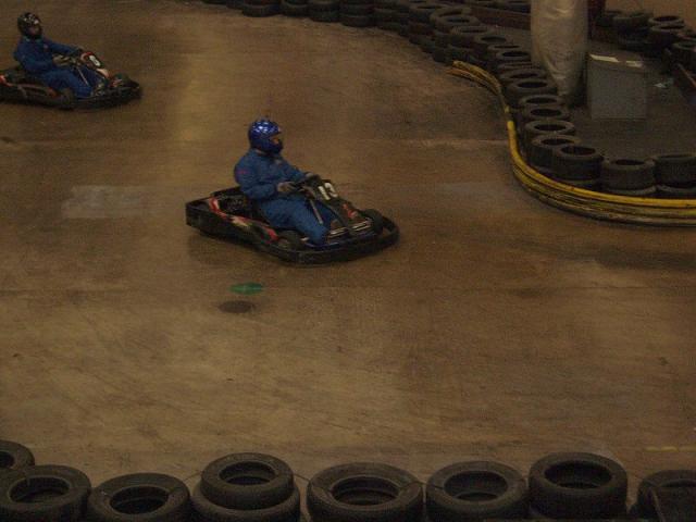 Karting action