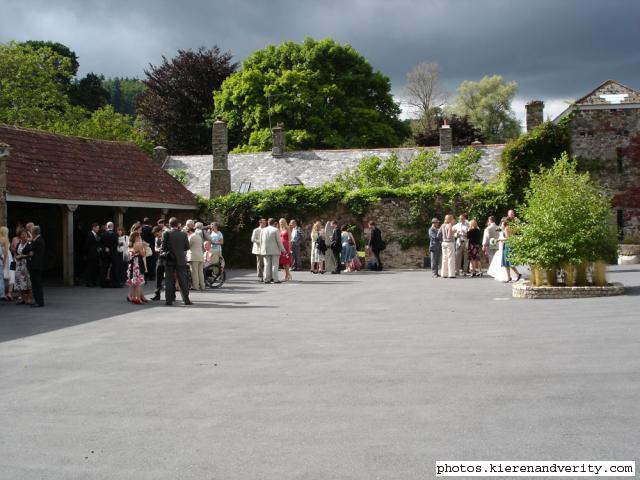 the courtyard