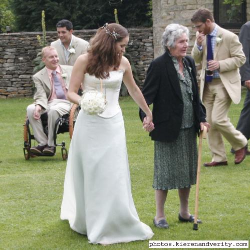 Katie with her Grandmother