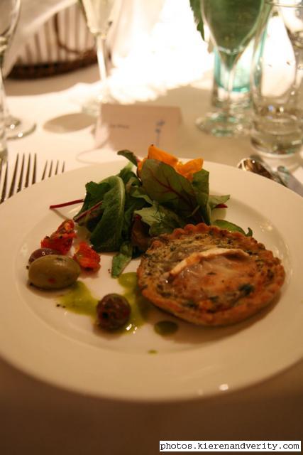 caramelised onion & goat's cheese tart