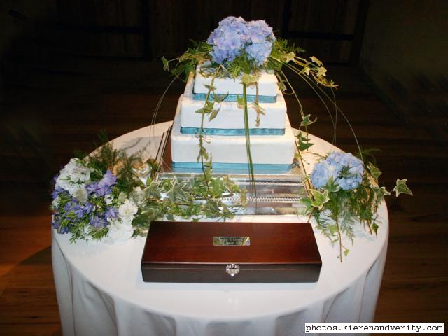 the cake