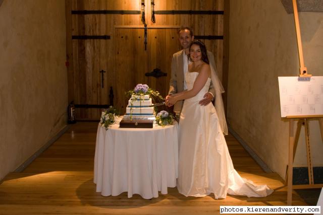 official cake cutting
