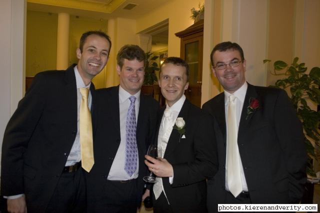 Kieren, Paul, Mark and Aidan