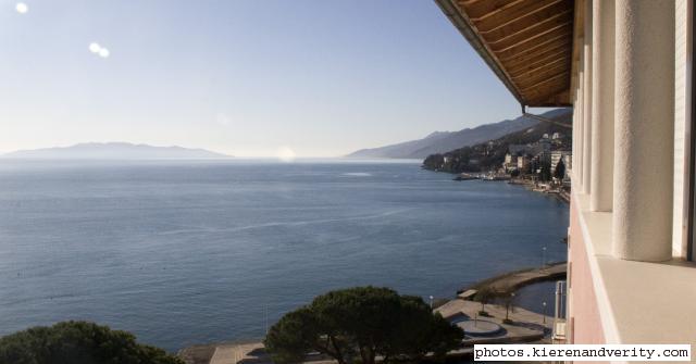 view from hotel bedroom window 2