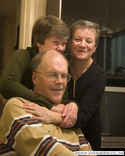 Mark's parents with a friend of Zeljka's family