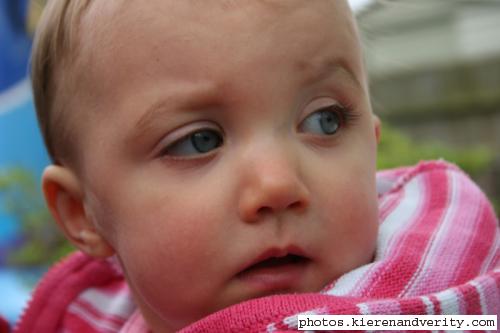 Amy at her 1st Birthday Party