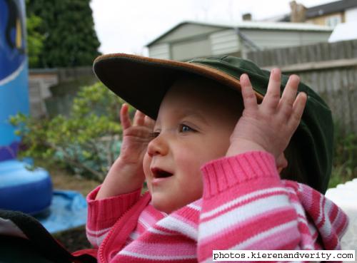 Amy in hat