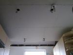 Day 3 - view of the boarded ceiling, other direction.