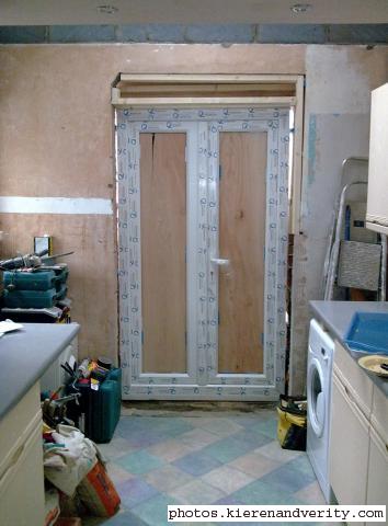 Day 6  - inside view of new door